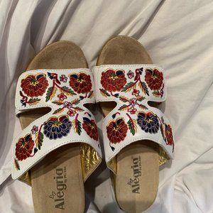 Alegria Flower Sandals